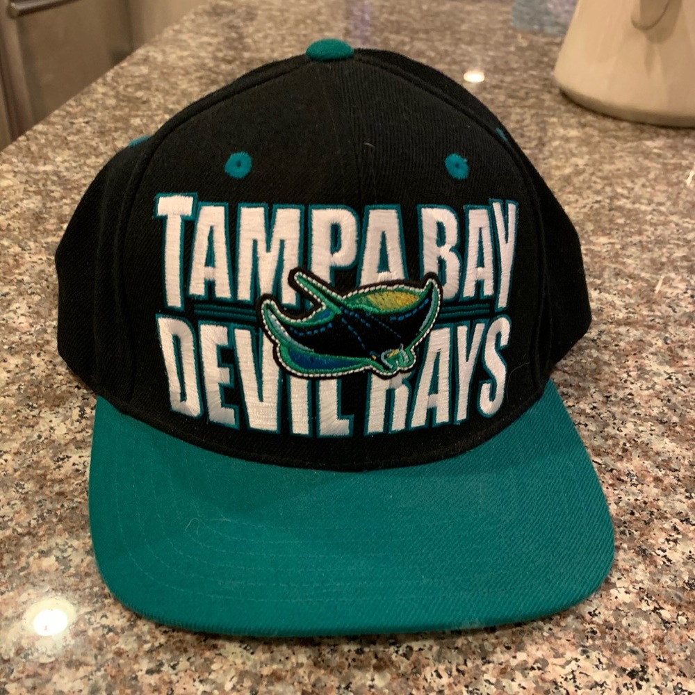 Tampa Bay Rays throwback snap back hat